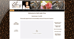 Desktop Screenshot of cafelattecino.com